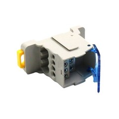 UKK80A Din Rail 1 in N Out Terminal Block Distribution Box Universal Power