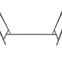 Black Metal Clothes Rack Garment Hanger Clothes Display Stand For Clothing Store