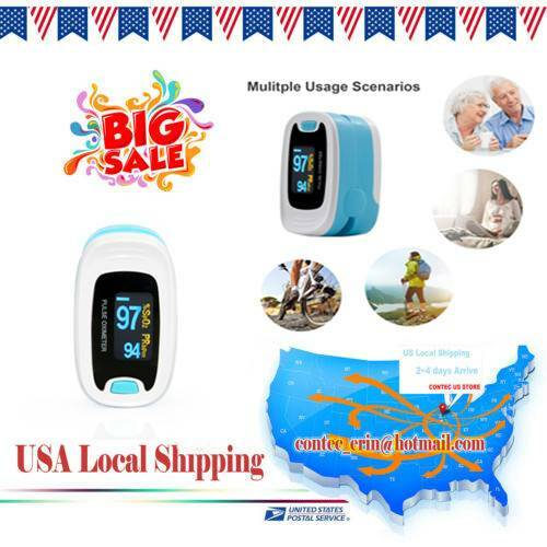 CMS50NA Finger tip Pulse Oximeter OLED heart rate blood oxygen monitor USA STORE