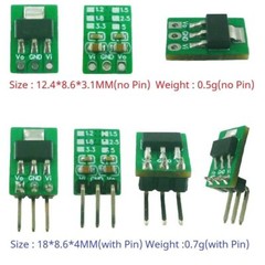 Mini 1A 3.6V 4.2V-18V to 1.2V 1.8V 2.5V 3.3V 5V LDO Regulators for Battery