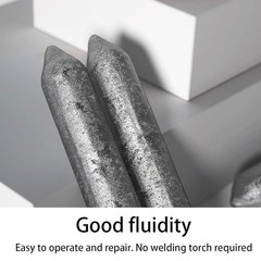 Easy Melt Low Temp Welding Rods, Universal Rods for Stainless Steel & Iron 10Pcs