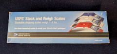 USPS Stack and Weigh Scales Stackable shipping scales weigh 1-6 pounds.