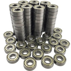 BGR (100 pcs) 608 ZZ Metal Shielded Ball Bearing, 8x 22×7 mm