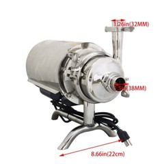 Stainless Steel Food Grade Centrifugal Pump Sanitary Beverage 3T/h Flow 110V