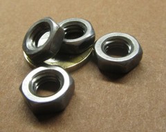 Thin Grade 2 Hex Nut, Steel, RH 5/16″-18 x 3/16″ Height – 300 Pcs