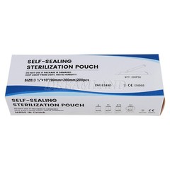 3.5″x10″ Self-Sealing Sterilization Pouches for Autoclave (Choose Quantity)