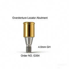 Hiossen ET titanium Locator Abutment Interna Hex Morse Taper Implant Overdenture