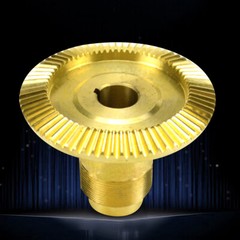 Bridgeport Mill Machine Bevel Bronze Gear For Servo Power Feed For CNC Machine