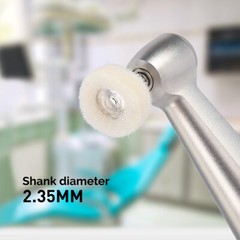 Dental Polishing Buffing Wheel Brushes RA 2.35mm Shank for Rotary Tool