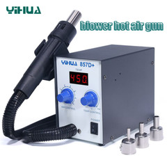 YIHUA 857D+ Hot Air Rework Station Roots-type Blower SMD BGA Desoldering Rework