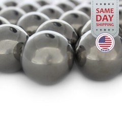 (500 Pieces) 3/8″ Inch Carbon Steel Bearing Ball (G500 Precision)