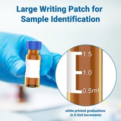 2ml Autosampler Amber Vials 1000 Packs HPLC Vial 9-425 Vial with Blue Screw Caps