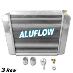 209663B 24″ x 16″ Overall Universal Custom Performance Radiator Kit All Aluminum