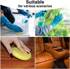 Car Waxing Polish Foam Sponge Wax Applicator Cleaning Tool Detailing Pads 12PCS