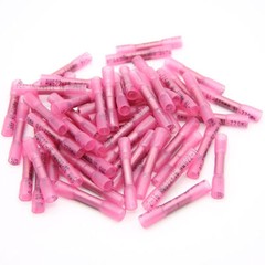 100x Solder Sleeve Heat Shrink Tubing Waterproof AWG 16-22 Wire Splice Connector