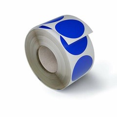 Rounded Dot Stickers 25mm Color Coded Decorative Circle 1 Inch Labels 600 Pack