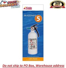 Kidde Mariner PWC Marine Fire Extinguisher 2lb Class B C for Boats Watercrafts