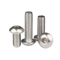 Metric Button Head Cap Allen Screw Bolt A2 Stainless M2 M2.5 M3 M4 M5 M6M8M10M12
