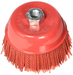 3 Inch Nylon Bristle Cup Brush Grinder Attachment Easy Surface Cleaning