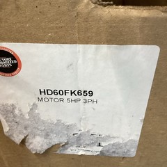 Century 5 HP Electric Motor PJ4AA28Z10C 3 PH 230/460V 1800 RPM 184T Frame
