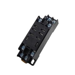 10pcs 12/24/110/220V AC/DC Coil Power Relay LY2NJ DPDT 8Pin HH62P JQX-13F w/Base