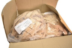 Dykema Rubber 79708 Size 10 G Rubber Bands 25 Lbs Bags Beige Made In Thailand