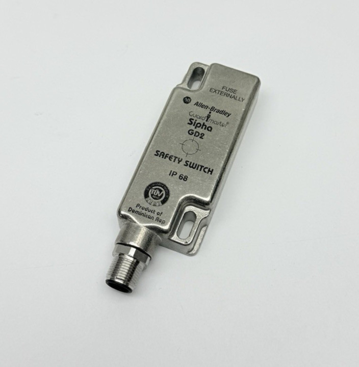 SIPHA GD2, ALLEN BRADLEY 440N-S32047 SER A, GUARD MASTER, SAFETY SWITCH, IP 68