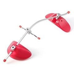 Dental Orthodontic Reverse Pull Headgear Facemask Facial Mascara Adjustable Red