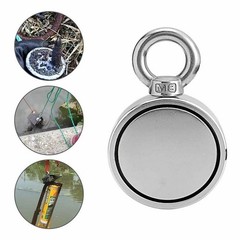 1300LBS Fishing Magnet Kits Strong Neodymium Pull Force Treasure Hunt w/or Rope