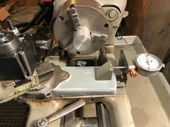 South Bend Lathe 9 or 10K, Cross Slide Dial Indicator Holder (3d Printed)