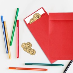 100 Pack Cash Envelopes Small Money Envelopes for Cash Coins Check, 3.5×6.5 Inch