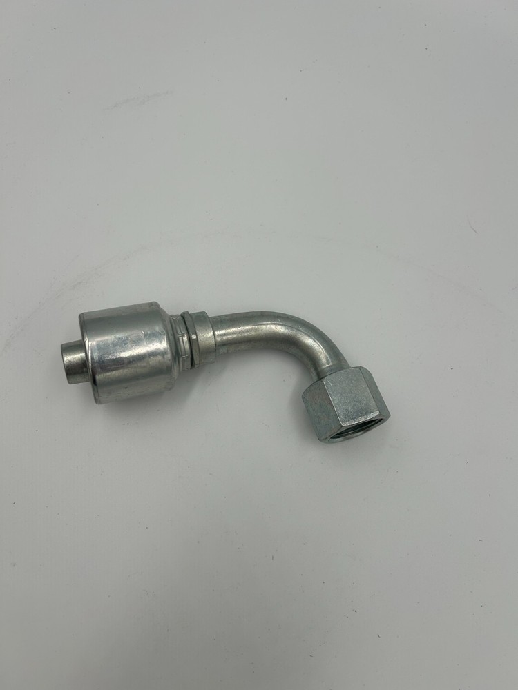 12G-12FJX90S Gates, Crimp Hose Short Drop 90 Deg Elbow, Fitting G25179-1212