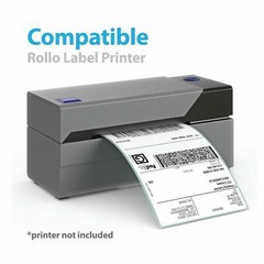 500 Sheets 4″ x 6″ Fanfold Direct Thermal Shipping Labels for Most Printers 4X6
