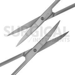 12 Iris Scissors 4.5″ Curved & Straight Surgical Dental Instruments German Grade