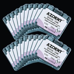 AZDENT Dental Orthodontic Buccal Tubes 1st 2nd Molar Tube Roth MBT 022 Bondable
