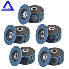 50Pack 4-1/2″×7/8” 80 Grit T29 Premium Zirconia Flap Disc Sanding Grinding
