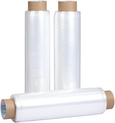 18” x 1000′ 80 Gauge 4 Rolls Pallet Wrap Stretch Film Hand Shrink Wrap 1000FT