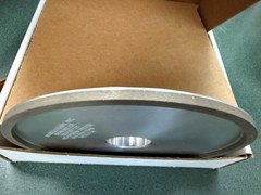 Missoula Saw 6 X 0.640 X 1.25 Grinding Wheel B120 C75 BA20 0.125 AI
