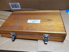 81 PCS GRADE B 20 C GAGE GAUGE BLOCK SET WOODEN BOX Incomplete 01042