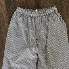 Happy Chef Utility Pants Black White Houndstooth Sz Medium Pockets Classic MINT