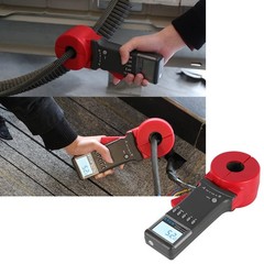 Digital Clamp Ground Earth Resistance Tester Meter 0.01Ω-200Ω