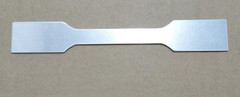 10 Pcs 6061 Aluminum Flat tensile test specimen set