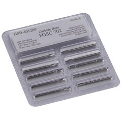 House Brand Dentistry FG #702 Taper Fissure Crosscut Surgical Carbide Burs 100Pk