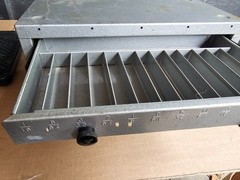 INDIVIDUAL SLOTTED 3 Drawer STACKABLE Parts Cabinet 26 slots 1/16 1/2 Dividers
