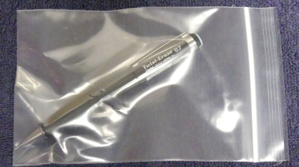 Pentel Black Twist Eraser Automatic Mechanical Pencil 0.7mm QE517-A