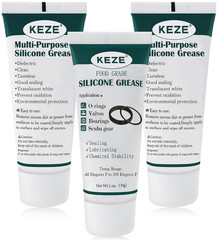 KEZE Silicone Grease Waterproof Food Grade Silicone Sealant Lubricant for Plumbe