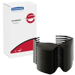 Kleenguard 25704 Nemesis Vl, Safety Glasses, Anti-Scratch, Gray Lens, Gray