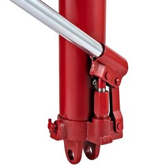 Hydraulic Long Ram Jack, 3 Tons/6600 lbs Capacity, with Single Piston Pump and C