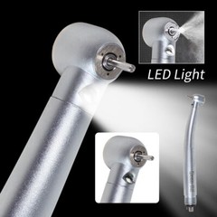 Pieza de mano dental LED con fibra óptica turbina de alta velocidad 2/4H UDM
