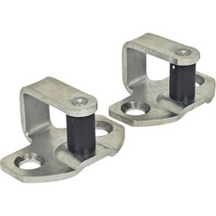 2X Front Door Lock Striker Latch 80570-04E00 for Nissan 300ZX Z31 1984-1989